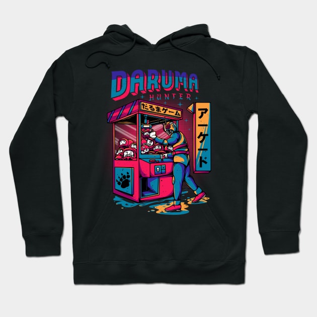 Daruma Hunter Hoodie by footmark studio